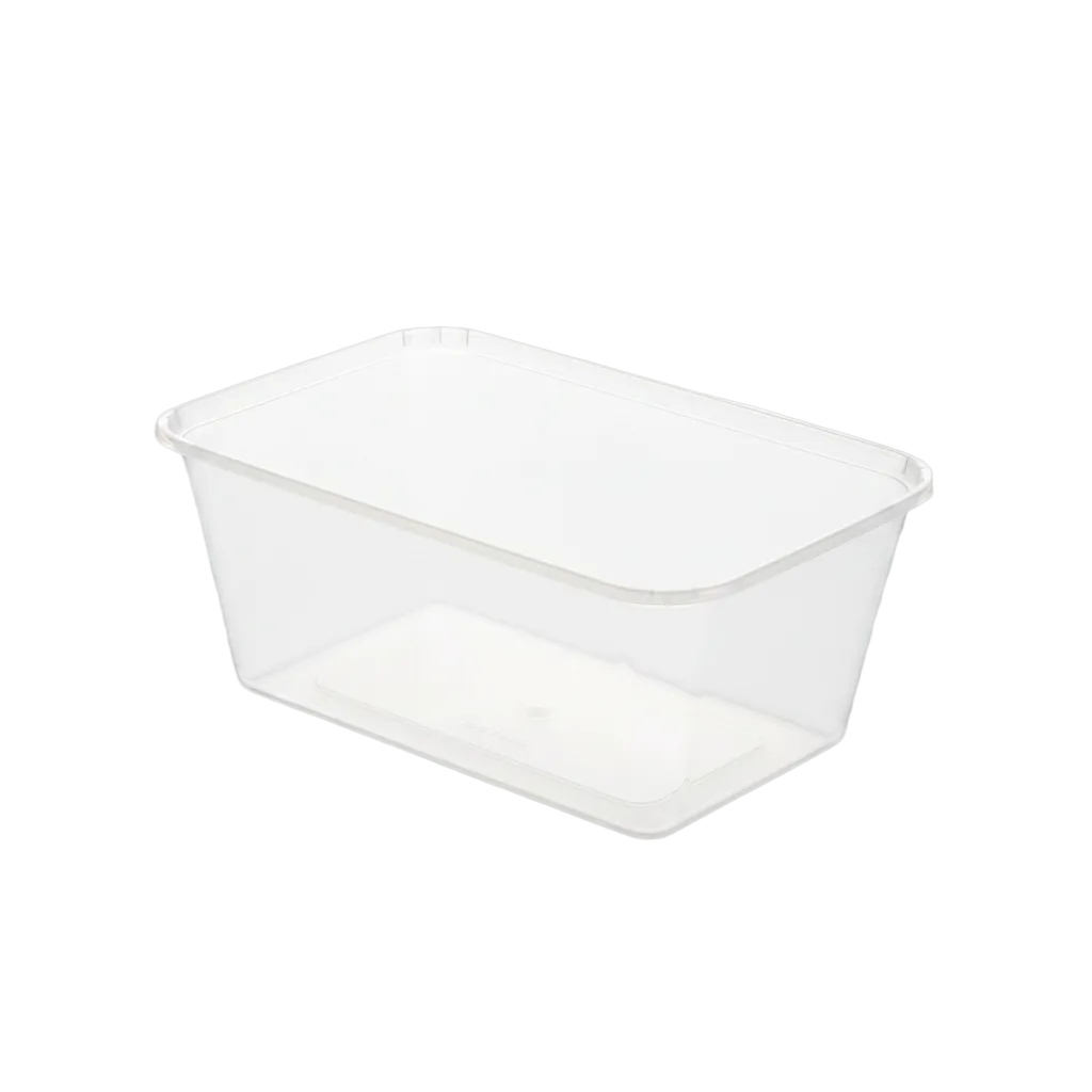 1000ml Rectangular Plastic Container
