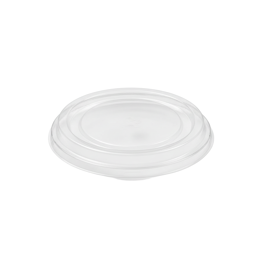 185MM PP LID FOR 1500ML KRAFT BOWLS