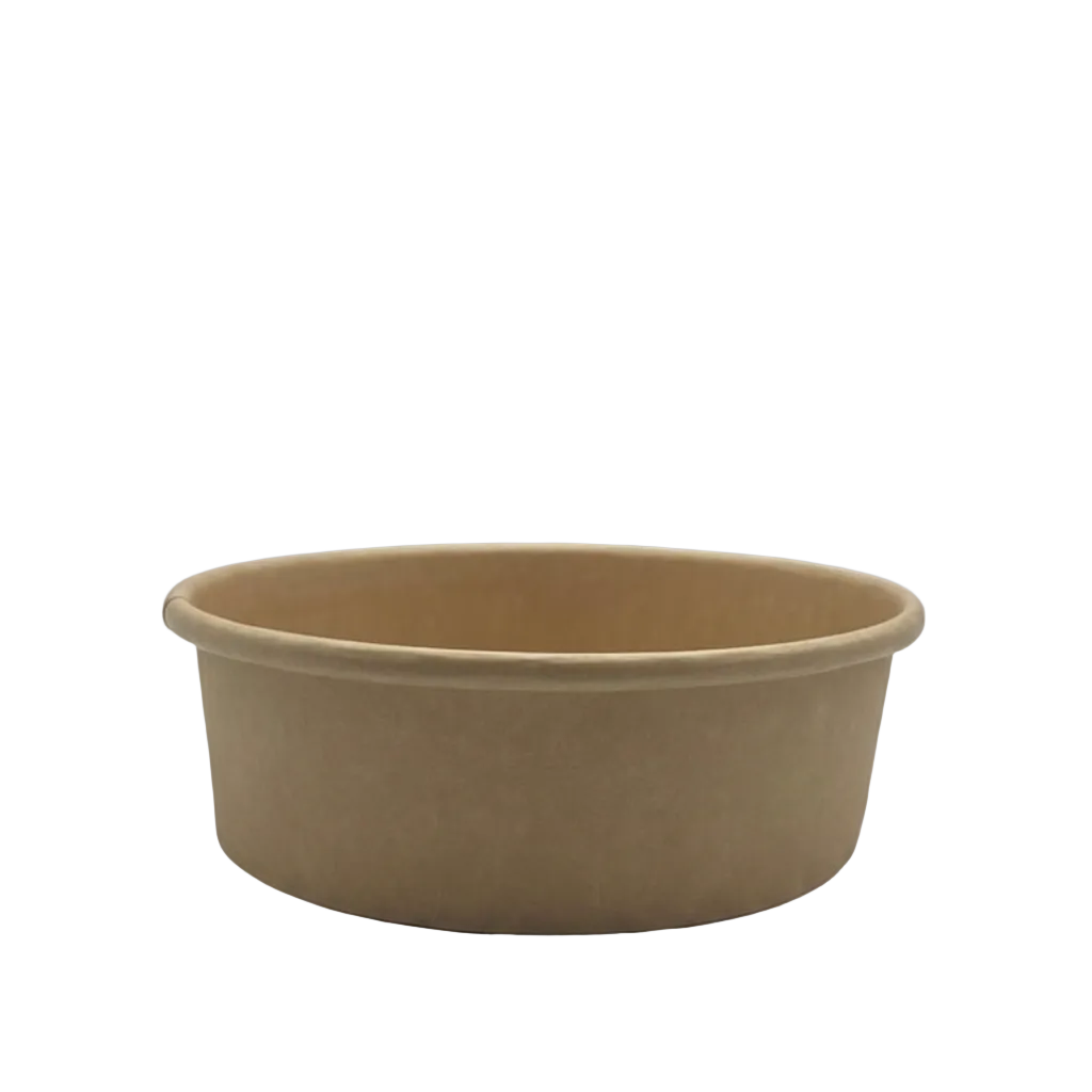 500ml Heat Stored Kraft Bowl