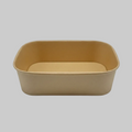 650ml Rectangular Kraft Container