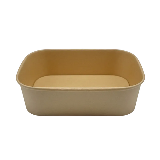 650ml Rectangular Kraft Container