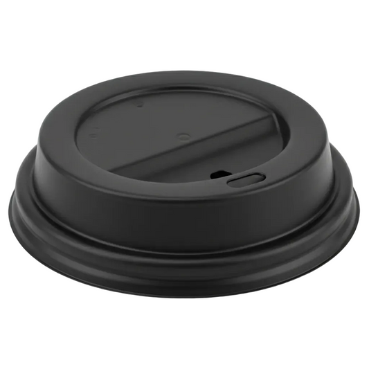 8oz Black PS Sip Thru Lid